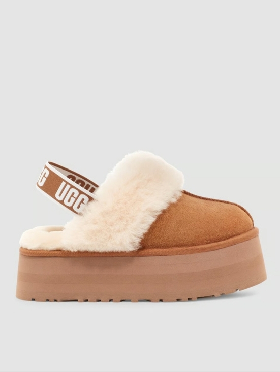 UGG Shoes - UGG Women's Funkette slippers in the Chestnut color
